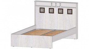 КОСТА-РИКА Кровать 1200 с основанием (анкор светлый) в Миассе - miass.ok-mebel.com | фото