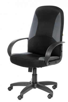 Кресло Амиго ультра 783 (ткань черная/серая) К/Стандарт в Миассе - miass.ok-mebel.com | фото 3