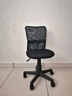 Кресло Barneo K-401 детское (черная ткань/сетка) в Миассе - miass.ok-mebel.com | фото 1
