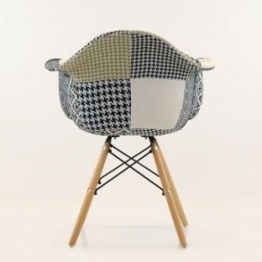 Кресло Barneo N-14 Patchwork трехцветный в Миассе - miass.ok-mebel.com | фото 3