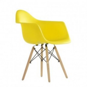 Кресло Barneo N-14 WoodMold желтый в Миассе - miass.ok-mebel.com | фото