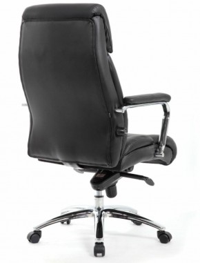 Кресло BRABIX PREMIUM "Phaeton EX-502" (кожа с компаньоном, хром, черное) 530882 в Миассе - miass.ok-mebel.com | фото 4