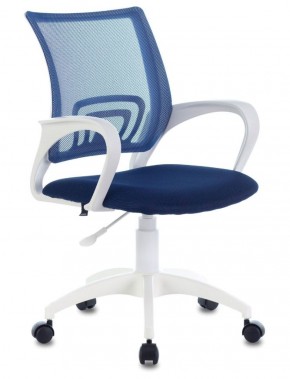 Кресло BRABIX "Fly MG-396W" (белый/темно-синее) 532399 в Миассе - miass.ok-mebel.com | фото 1