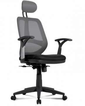 Кресло BRABIX "Saturn ER-400" (черное/серое) 530871 в Миассе - miass.ok-mebel.com | фото