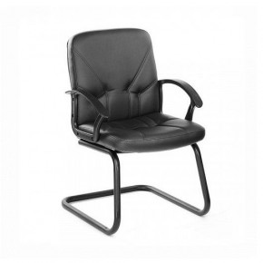 Кресло ЧИП ультра 365 (черный) на полозьях в Миассе - miass.ok-mebel.com | фото 1