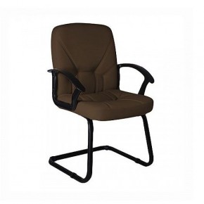 Кресло ЧИП ультра 365 (коричневый) на полозьях в Миассе - miass.ok-mebel.com | фото 1
