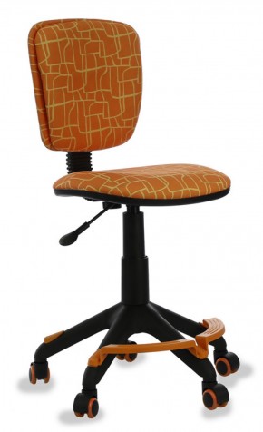 Кресло детское Бюрократ CH-204-F/GIRAFFE оранжевый в Миассе - miass.ok-mebel.com | фото