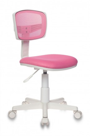 Кресло детское Бюрократ CH-W299/PK/TW-13A розовый в Миассе - miass.ok-mebel.com | фото