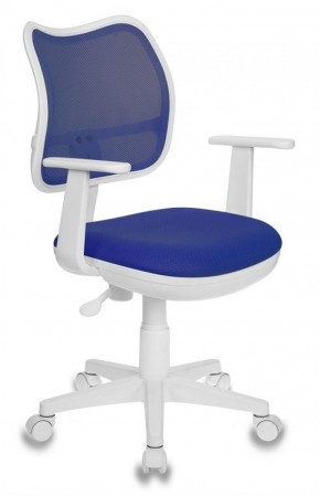 Кресло детское Бюрократ CH-W797/BL/TW-10 синий в Миассе - miass.ok-mebel.com | фото