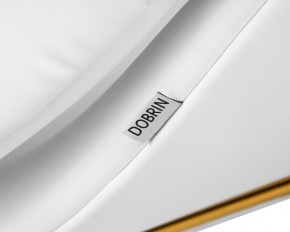 Кресло дизайнерское DOBRIN EMILY, белый винил YP17, золотое основание в Миассе - miass.ok-mebel.com | фото 10