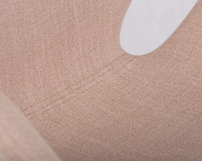 Кресло дизайнерское DOBRIN SWAN, бежевая ткань IF1, золотое основание в Миассе - miass.ok-mebel.com | фото 7