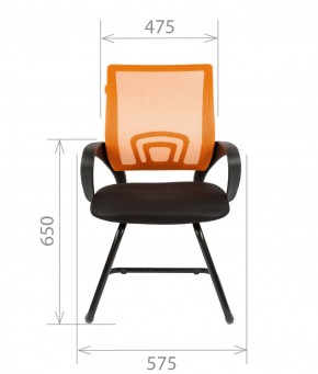 Кресло для оператора CHAIRMAN 696 V (ткань TW-11/сетка TW-01) в Миассе - miass.ok-mebel.com | фото 5