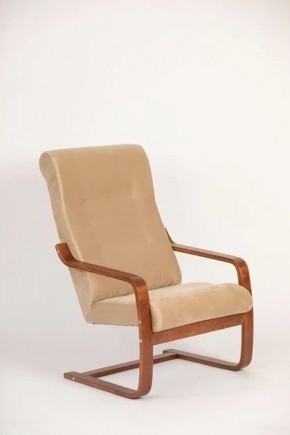 Кресло для отдыха (пружинка) РЕЛАКС 37-Т-Б (песок) в Миассе - miass.ok-mebel.com | фото