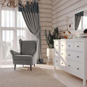 Кресло для отдыха Вало серый, ткань рогожка в Миассе - miass.ok-mebel.com | фото 2