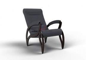 Кресло для отдыха Зельден 20-Т-ГР (ткань/венге) ГРАФИТ в Миассе - miass.ok-mebel.com | фото 1