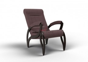 Кресло для отдыха Зельден 20-Т-КМ (ткань/венге) КОФЕ С МОЛОКОМ в Миассе - miass.ok-mebel.com | фото 1