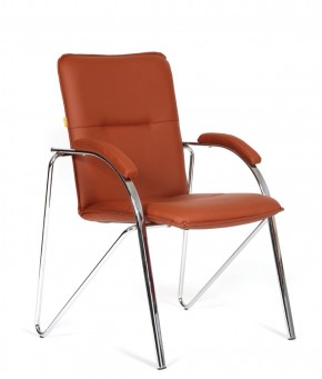 Кресло для посетителей CHAIRMAN 850 (экокожа TERRA 111) в Миассе - miass.ok-mebel.com | фото