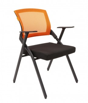 Кресло для посетителей CHAIRMAN NEXX (ткань стандарт черный/сетка DW-66) в Миассе - miass.ok-mebel.com | фото