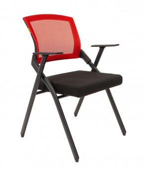 Кресло для посетителей CHAIRMAN NEXX (ткань стандарт черный/сетка DW-69) в Миассе - miass.ok-mebel.com | фото