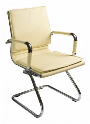 Кресло для посетителя Бюрократ CH-993-Low-V/Ivory слоновая кость в Миассе - miass.ok-mebel.com | фото