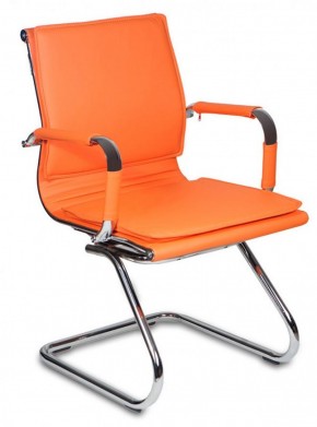 Кресло для посетителя Бюрократ CH-993-Low-V/orange оранжевый в Миассе - miass.ok-mebel.com | фото