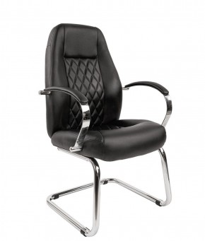 Кресло для посетителя CHAIRMAN 950 V Черное в Миассе - miass.ok-mebel.com | фото