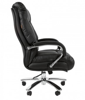 Кресло для руководителя CHAIRMAN  405 (ЭКО) Черное в Миассе - miass.ok-mebel.com | фото 3