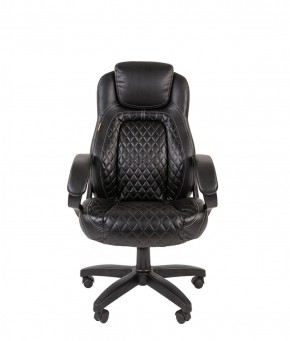 Кресло для руководителя  CHAIRMAN 432 (Экокожа черная) в Миассе - miass.ok-mebel.com | фото 2