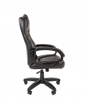 Кресло для руководителя  CHAIRMAN 432 (Экокожа черная) в Миассе - miass.ok-mebel.com | фото 3