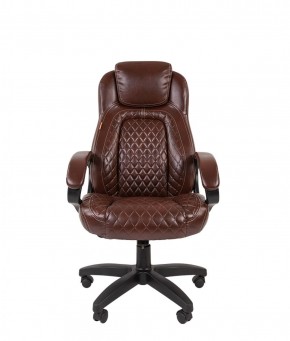 Кресло для руководителя  CHAIRMAN 432 (Экокожа коричневая) в Миассе - miass.ok-mebel.com | фото 2
