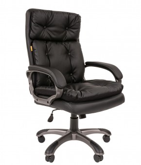 Кресло для руководителя  CHAIRMAN 442 (экокожа черная) в Миассе - miass.ok-mebel.com | фото 2