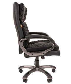 Кресло для руководителя  CHAIRMAN 442 (экокожа черная) в Миассе - miass.ok-mebel.com | фото 3