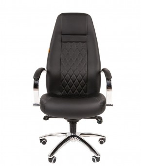 Кресло для руководителя CHAIRMAN 950 (Экокожа) Черное в Миассе - miass.ok-mebel.com | фото 2