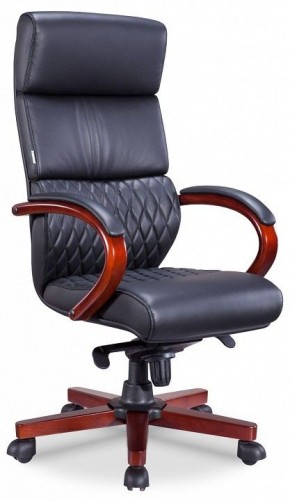 Кресло для руководителя President Wood в Миассе - miass.ok-mebel.com | фото