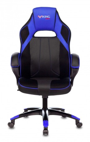 Кресло игровое Бюрократ VIKING 2 AERO BLUE черный/синий в Миассе - miass.ok-mebel.com | фото 2