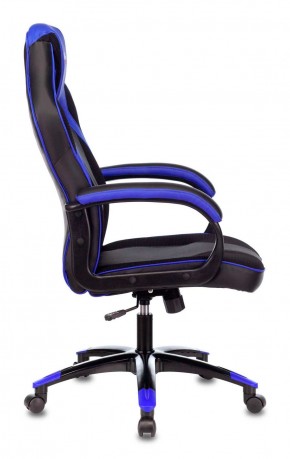 Кресло игровое Бюрократ VIKING 2 AERO BLUE черный/синий в Миассе - miass.ok-mebel.com | фото 3