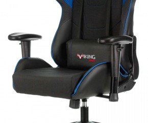 Кресло игровое Бюрократ VIKING 4 AERO BLUE черный/синий в Миассе - miass.ok-mebel.com | фото 5