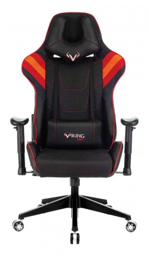 Кресло игровое Бюрократ VIKING 4 AERO RED черный/красный в Миассе - miass.ok-mebel.com | фото 3