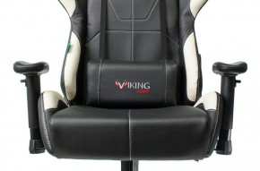 Кресло игровое Бюрократ VIKING 5 AERO WHITE черный/белый в Миассе - miass.ok-mebel.com | фото 7