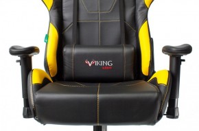 Кресло игровое Бюрократ VIKING 5 AERO YELLOW черный/желтый в Миассе - miass.ok-mebel.com | фото 7