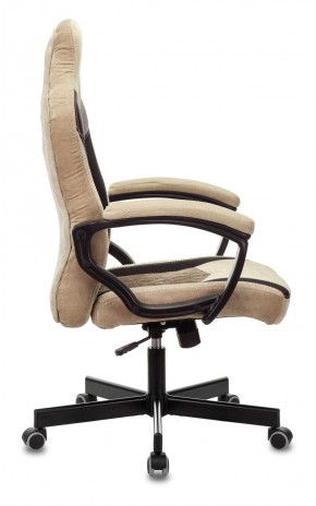 Кресло игровое Бюрократ VIKING 6 KNIGHT BR FABRIC коричневый/бежевый в Миассе - miass.ok-mebel.com | фото 3