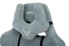 Кресло игровое Бюрократ VIKING KNIGHT LT28 FABRIC серо-голубой в Миассе - miass.ok-mebel.com | фото 5