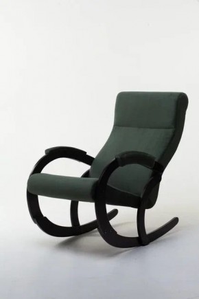 Кресло-качалка КОРСИКА 34-Т-AG (зеленый) в Миассе - miass.ok-mebel.com | фото