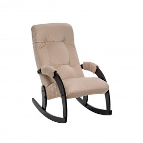 Кресло-качалка Модель 67 Венге, ткань V 18 в Миассе - miass.ok-mebel.com | фото 2