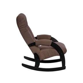 Кресло-качалка Модель 67 Венге, ткань V 23 в Миассе - miass.ok-mebel.com | фото 3