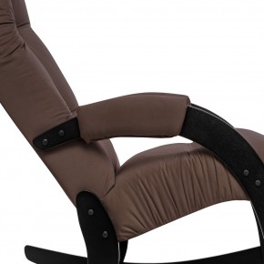 Кресло-качалка Модель 67 Венге, ткань V 23 в Миассе - miass.ok-mebel.com | фото 5