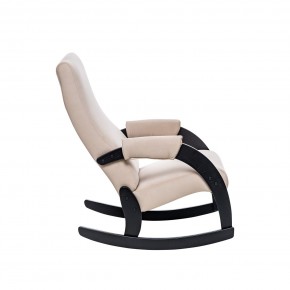 Кресло-качалка Модель 67М Венге, ткань V 18 в Миассе - miass.ok-mebel.com | фото 3