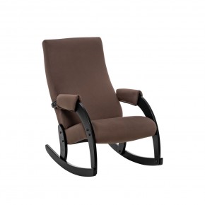Кресло-качалка Модель 67М Венге, ткань V 23 в Миассе - miass.ok-mebel.com | фото 2