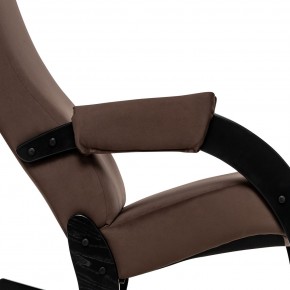 Кресло-качалка Модель 67М Венге, ткань V 23 в Миассе - miass.ok-mebel.com | фото 5