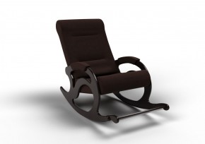 Кресло-качалка Тироль 12-Т-ГР (ткань/венге) ГРАФИТ в Миассе - miass.ok-mebel.com | фото